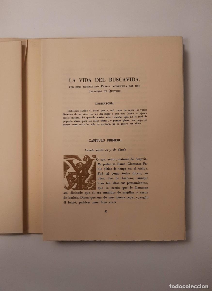 Libros de segunda mano: HISTORIA DE LA VIDA DEL BUSCON - QUEVEDO, FRANCISCO DE - Foto 4