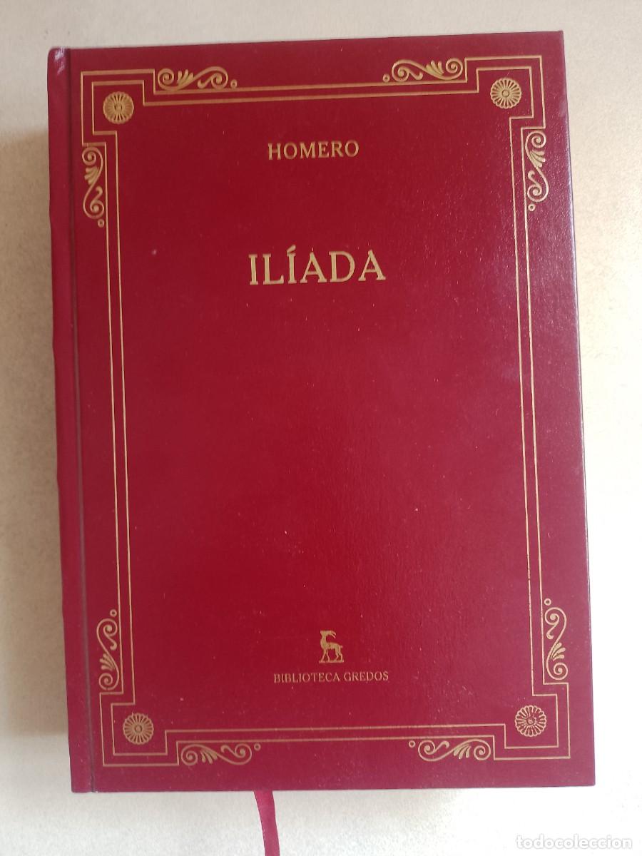 Libros de segunda mano: LA IL&Iacute;ADA,DE HOMERO editorial Gredos - Foto 1