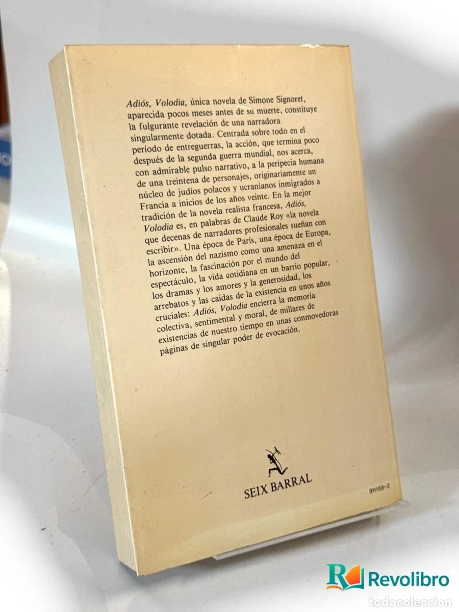 Libros de segunda mano: Adi&oacute;s, Volodia - Simone Signoret - Foto 2