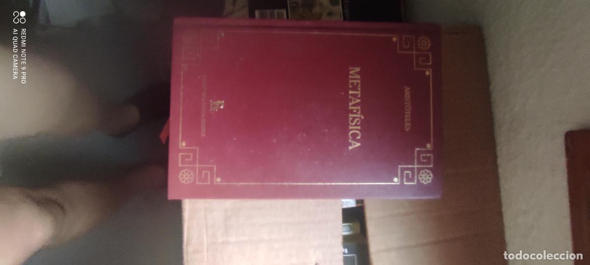 Libros de segunda mano: Metaf&iacute;sica, Arist&oacute;teles (Biblioteca Cl&aacute;sica Gredos)