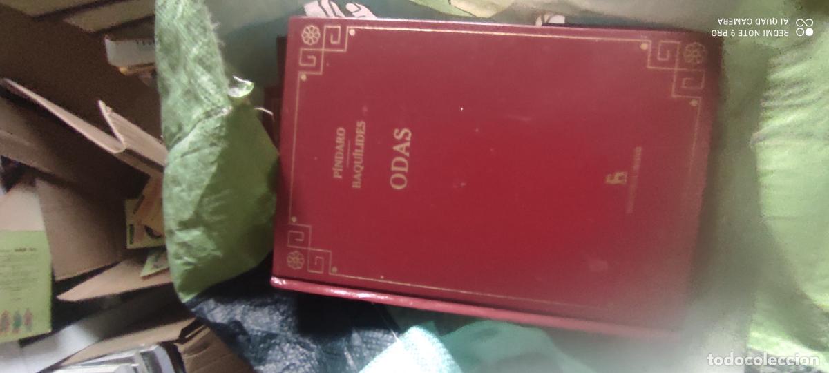 Libros de segunda mano: P&iacute;ndaro - Baqu&iacute;lides. Odas. Biblioteca Gredos. - Foto 1