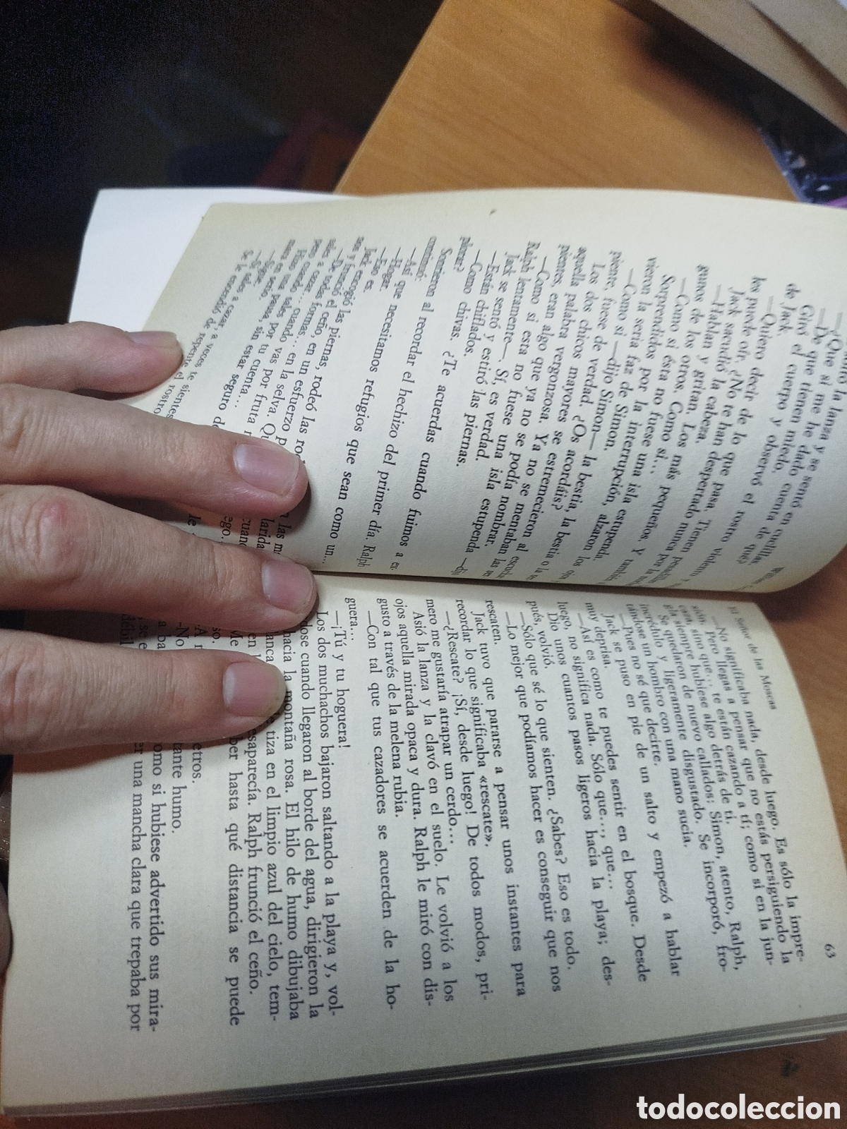 Libros de segunda mano: El se&ntilde;or de las moscas. William golding. - Foto 3