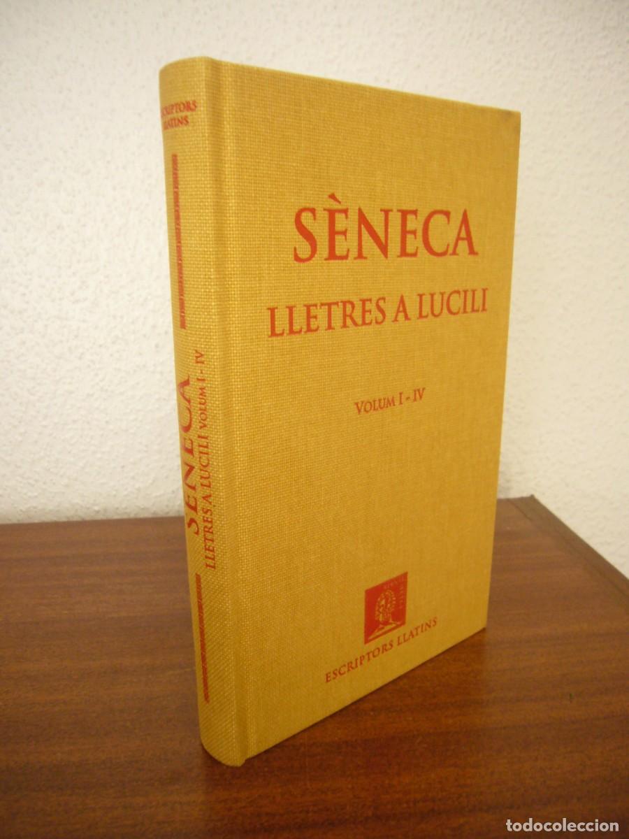 Libros de segunda mano: S&Egrave;NECA: LLETRES A LUCILI. VOL. I (BERNAT METGE, 2012) IGUAL QUE NOU. RAR.