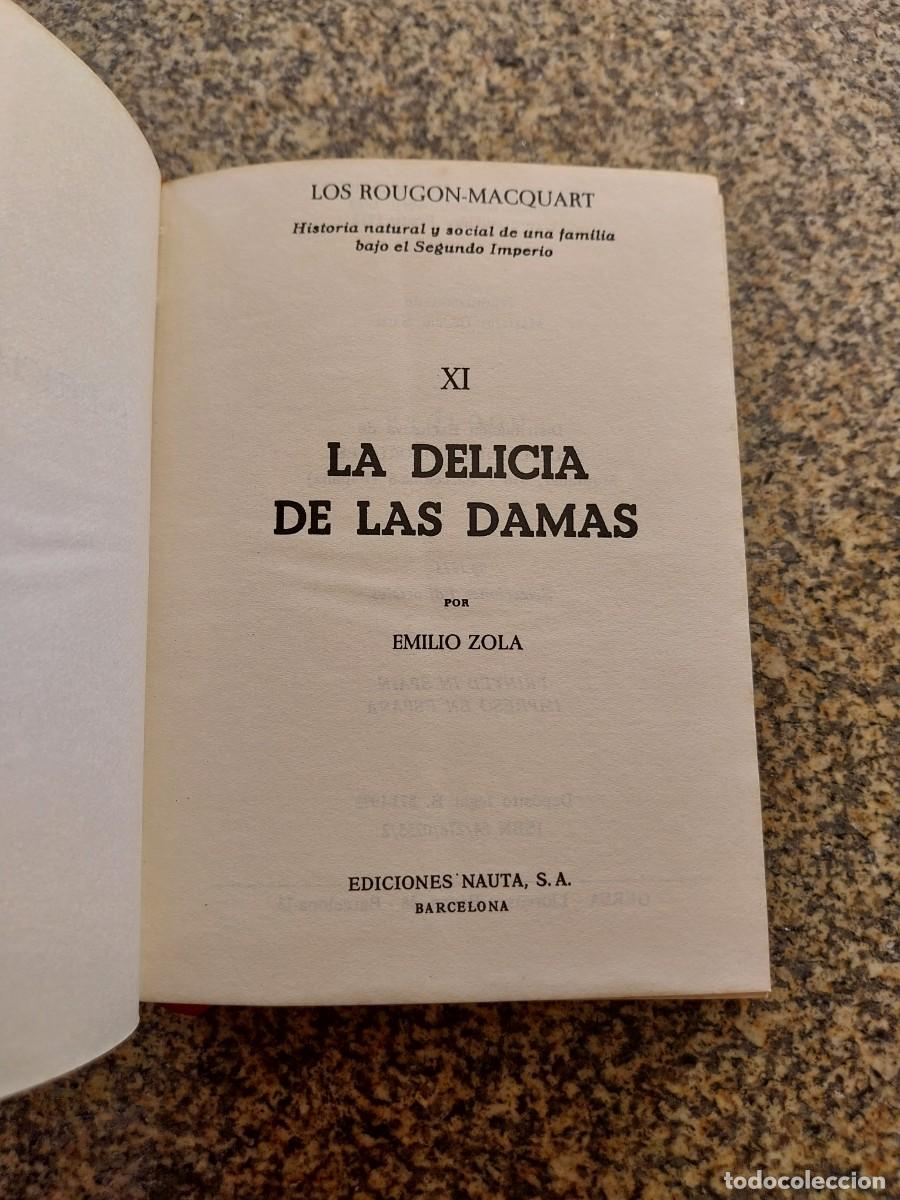 Libros de segunda mano: LA DELICIA DE LAS DAMAS -- EMILIO ZOLA -- NAUTA 1973 --