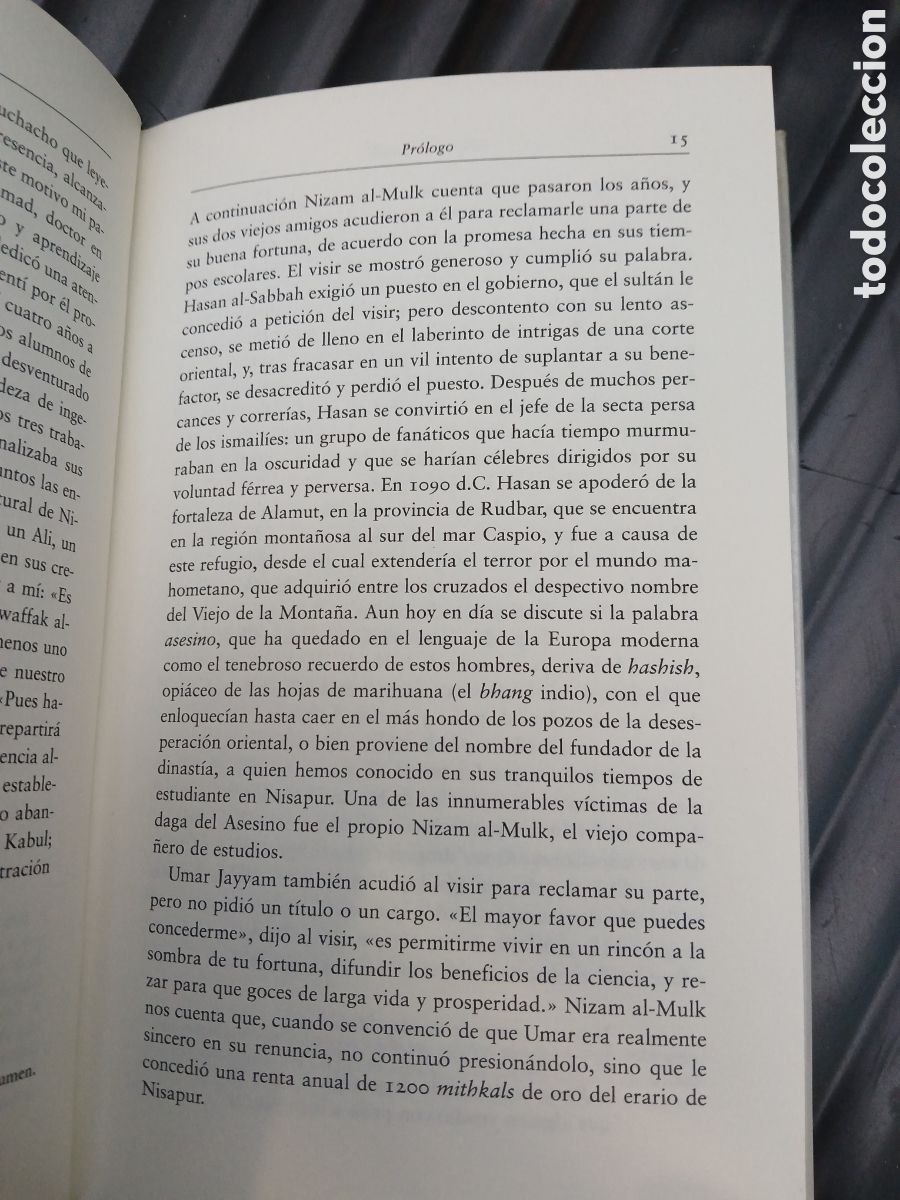 Libros de segunda mano: Cuartetas Persas. Umar Jayyam. - Foto 6