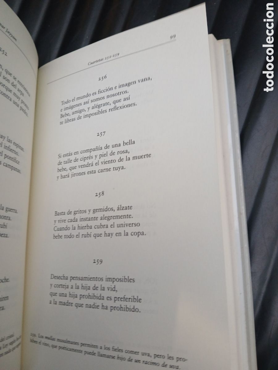 Libros de segunda mano: Cuartetas Persas. Umar Jayyam. - Foto 12