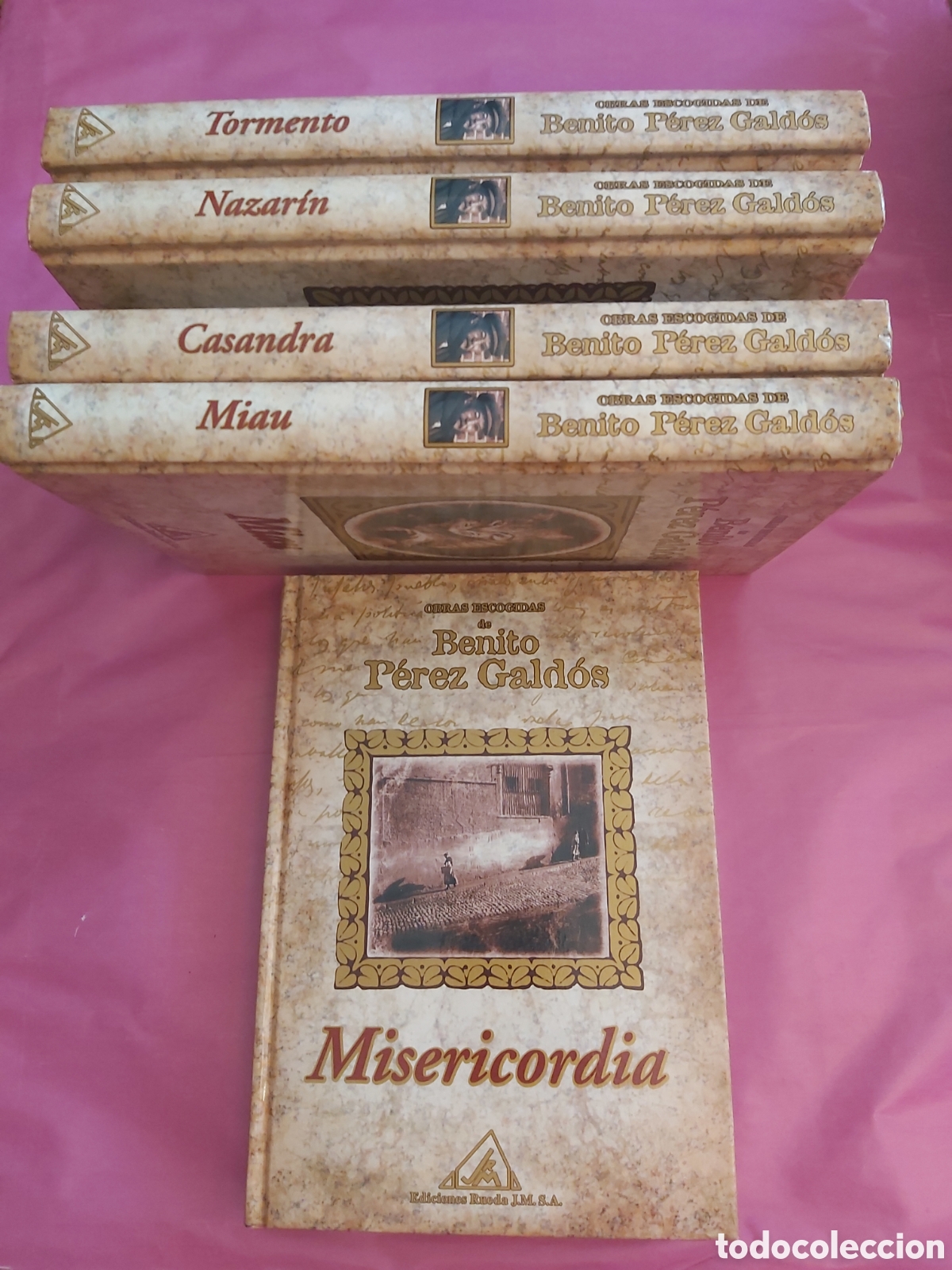 Libros de segunda mano: 5 OBRAS ESCOGIDAS DE BENITO P&Eacute;REZ GALDOS EDICIONES RUEDA PRIMERA EDICI&Oacute;N 2001