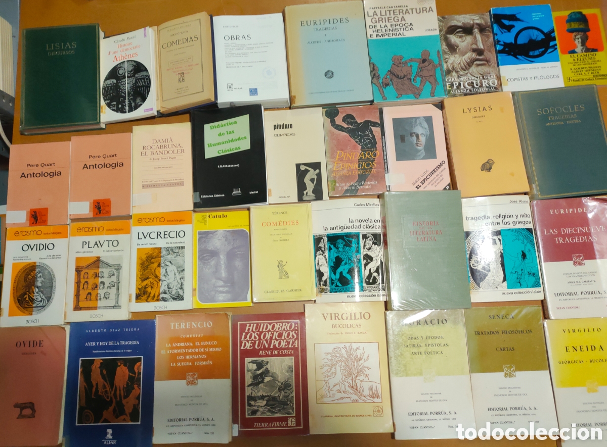 Libros de segunda mano: Colecci&oacute;n de 35 grandes obras del mundo cl&aacute;sico