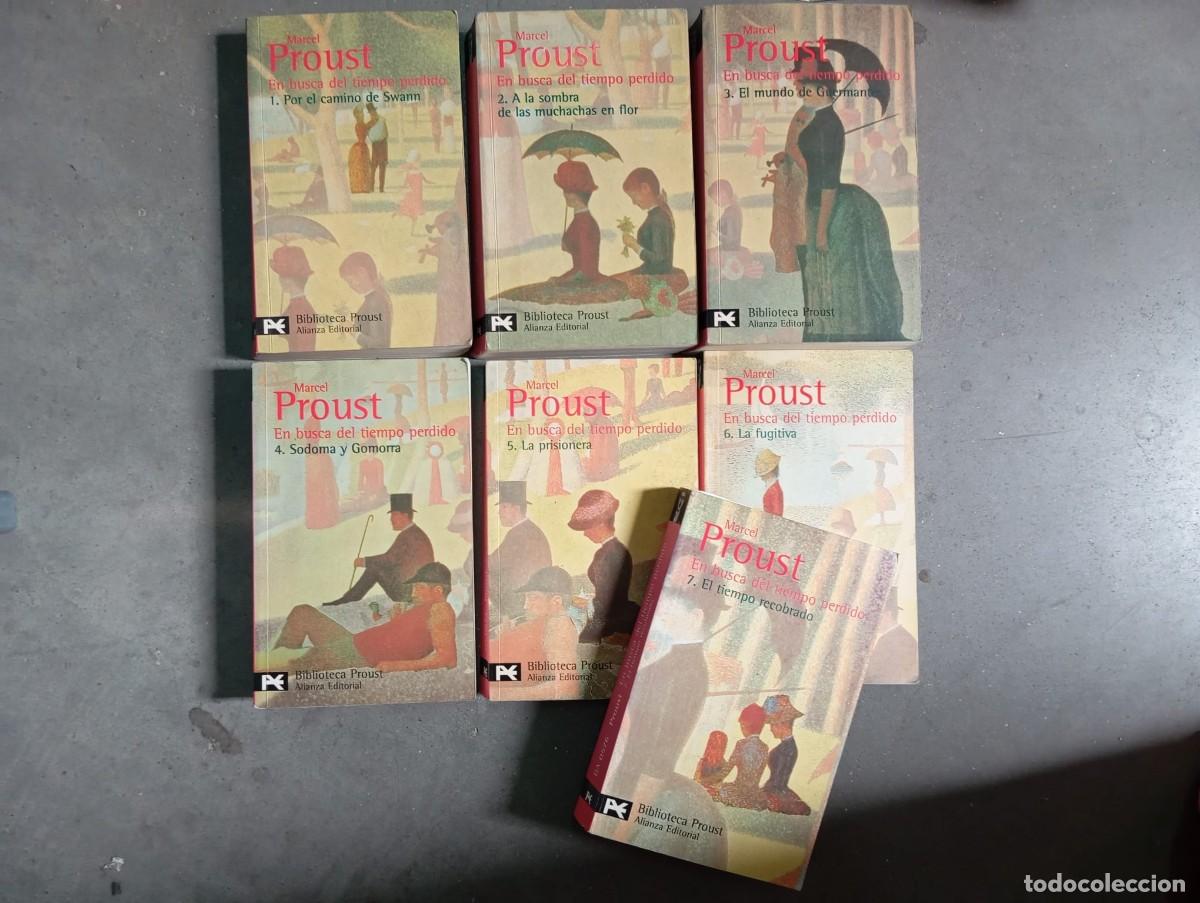 Libros de segunda mano: En busca del tiempo perdido -7 volumenes/ Marcel Proust / Alianza Editorial, 1998