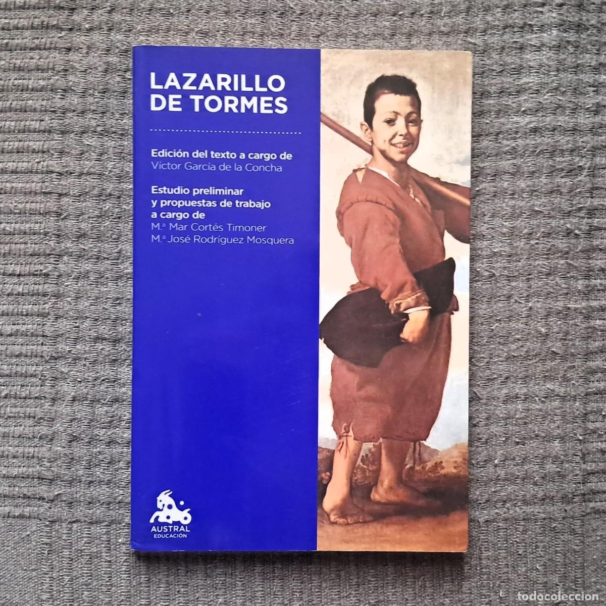 Libros de segunda mano: LAZARILLO DE TORMES - Edici&oacute;n del texto a cargo de V&Iacute;CTOR GARC&Iacute;A DE LA CONCHA