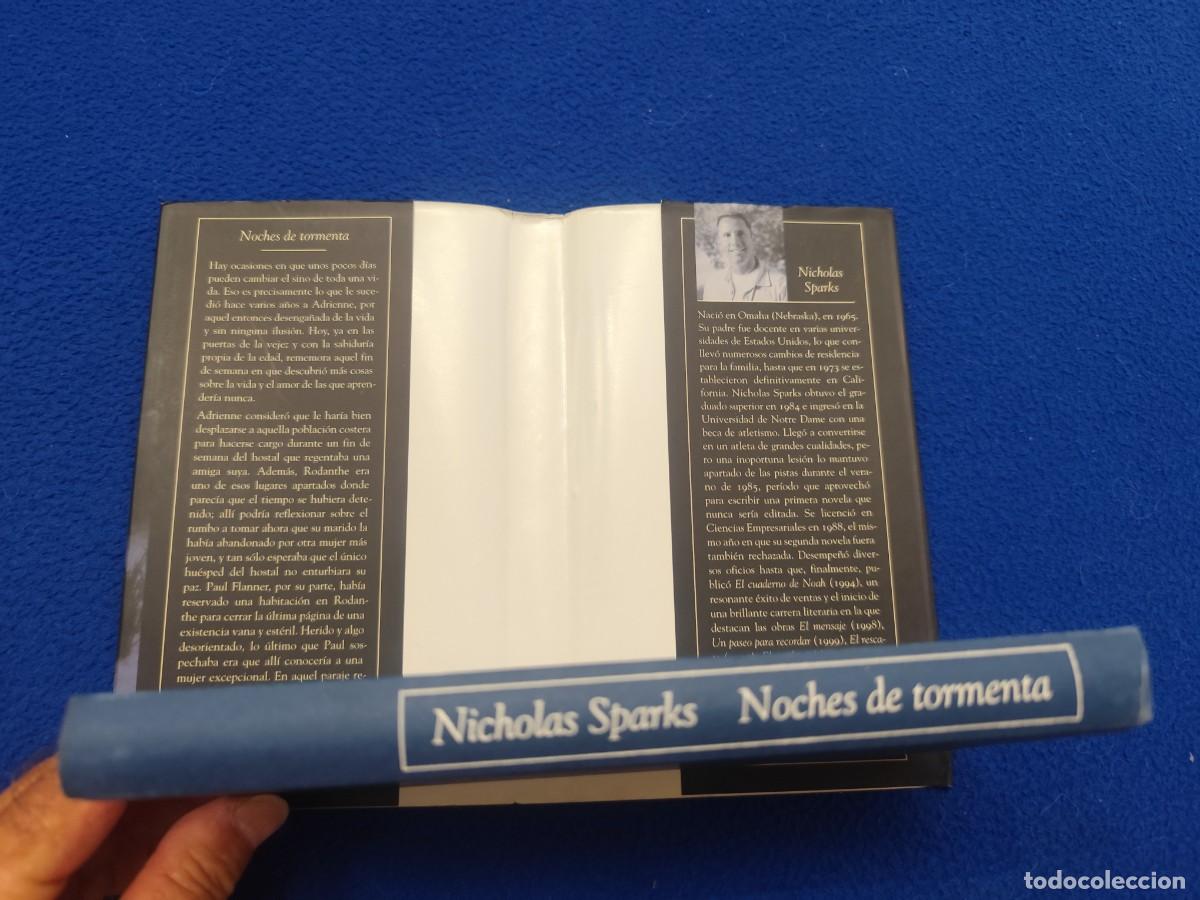 Libros de segunda mano: Noches de Tormenta Nicholas Sparks C&iacute;rculo de Lectores 2006 - Foto 6