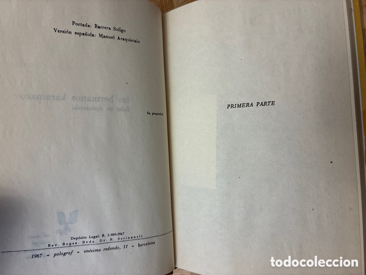 Libros de segunda mano: Los hermanos Karamazov - Foto 2