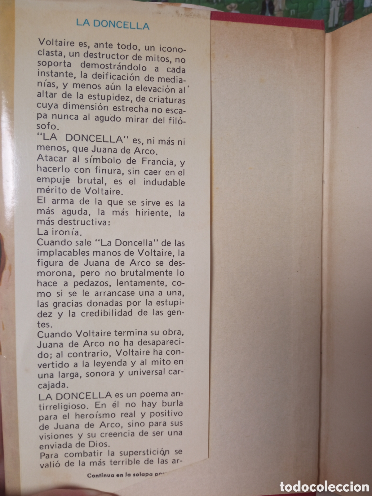 Libros de segunda mano: La Doncella / C&aacute;ndido / VOLTAIRE / Ediciones Petronio 1978 - Foto 3