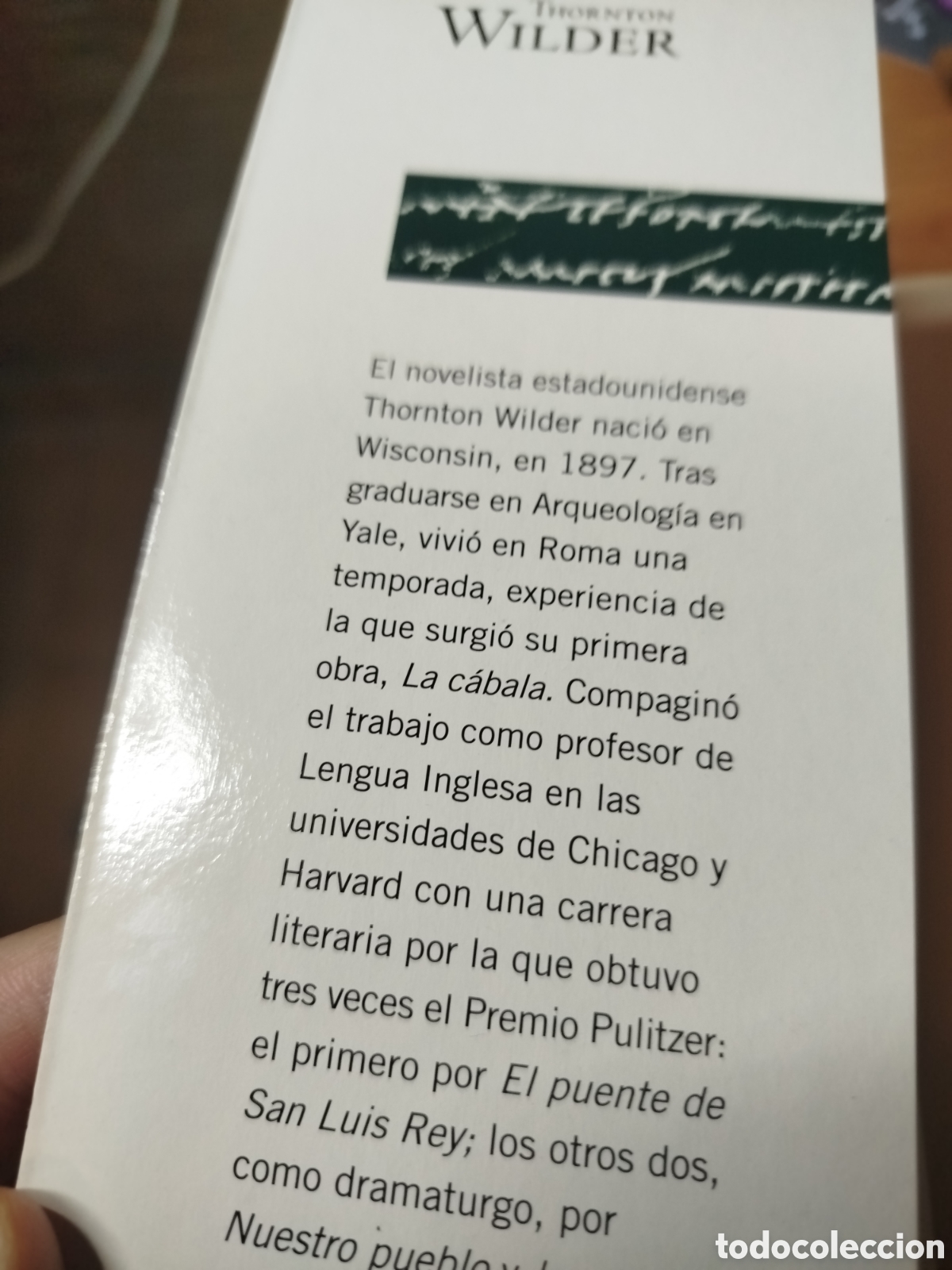 Libros de segunda mano: Los idus de marzo. Thornton Wilder. - Foto 4