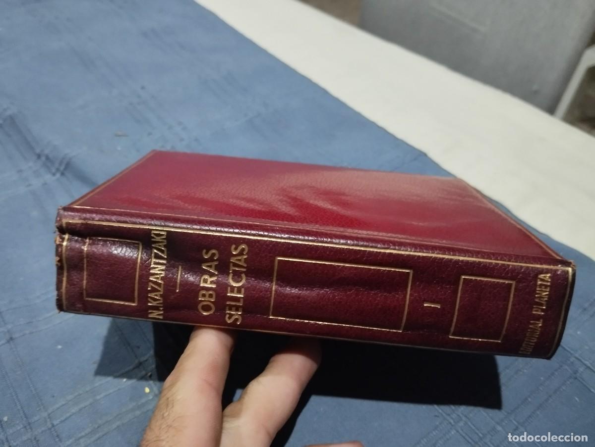 Libros de segunda mano: OBRAS SELECTAS NIKOS KAZANTZAKI TOMO I NOVELAS / ED. PLANETA 1960