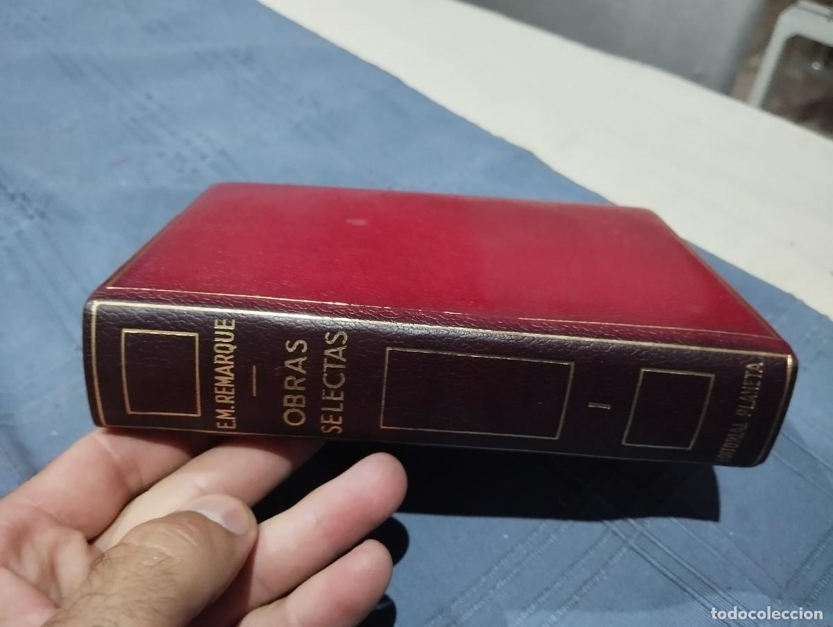 Libros de segunda mano: OBRAS SELECTAS ERICH MARIA REMARQUE TOMO I NOVELAS / ED. PLANETA 1960