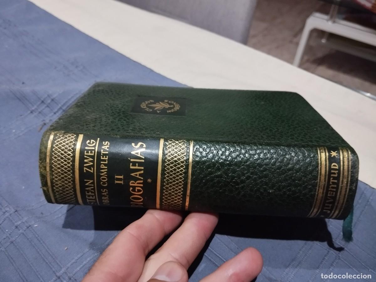 Libros de segunda mano: STEFAN ZWEIG OBRAS COMPLETAS II BIOGRAFIAS I . JUVENTUD. 1952 PIEL BIBLIA