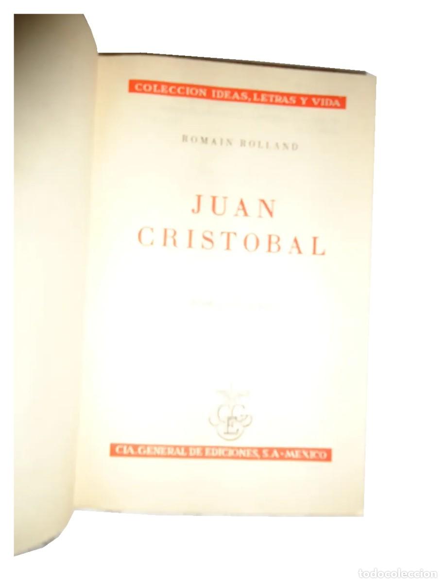 Libros de segunda mano: Romain Rolland &ndash; Juan Crist&oacute;bal &ndash; Obra completa en 2 tomos &ndash; 1971 LM - Foto 3