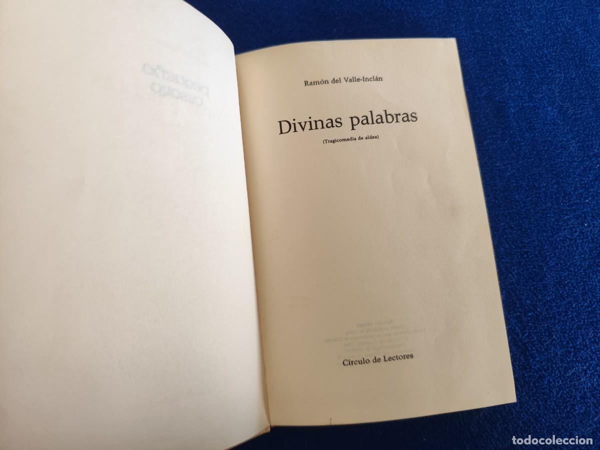 Libros de segunda mano: Divinas Palabras Ramon del Valle Incl&aacute;n Ed. C&iacute;rculo de Lectores 1966 - Foto 3