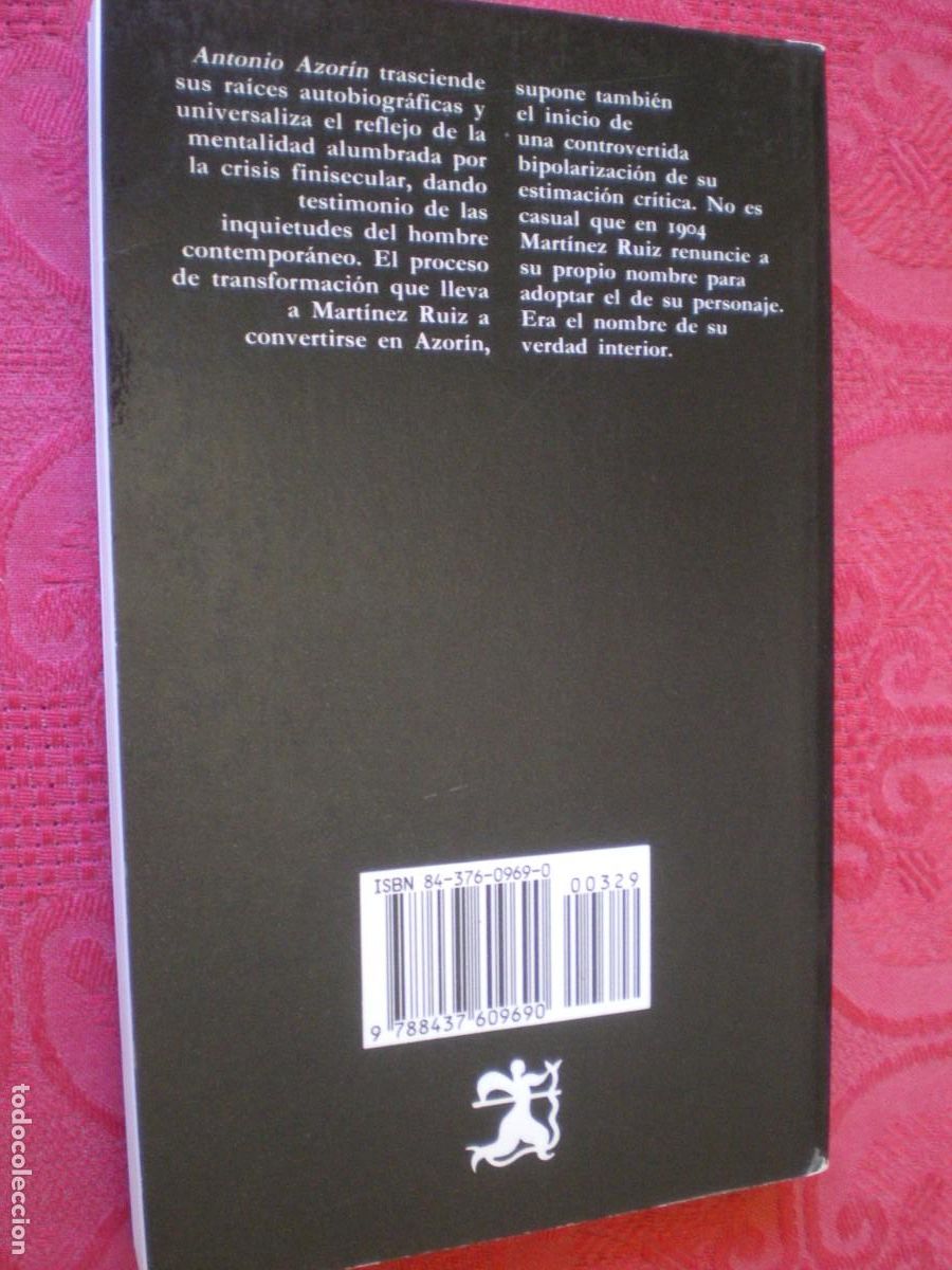 Libros de segunda mano: ANTONIO AZOR&Iacute;N. JOS&Eacute; MART&Iacute;NEZ RUIZ. C&Aacute;TEDRA LETRAS HISP&Aacute;NICAS. - Foto 4