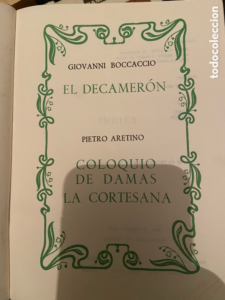 Libros de segunda mano: EL DECAMER&Oacute;N - GIOVANNI BOCCACCIO - Foto 2