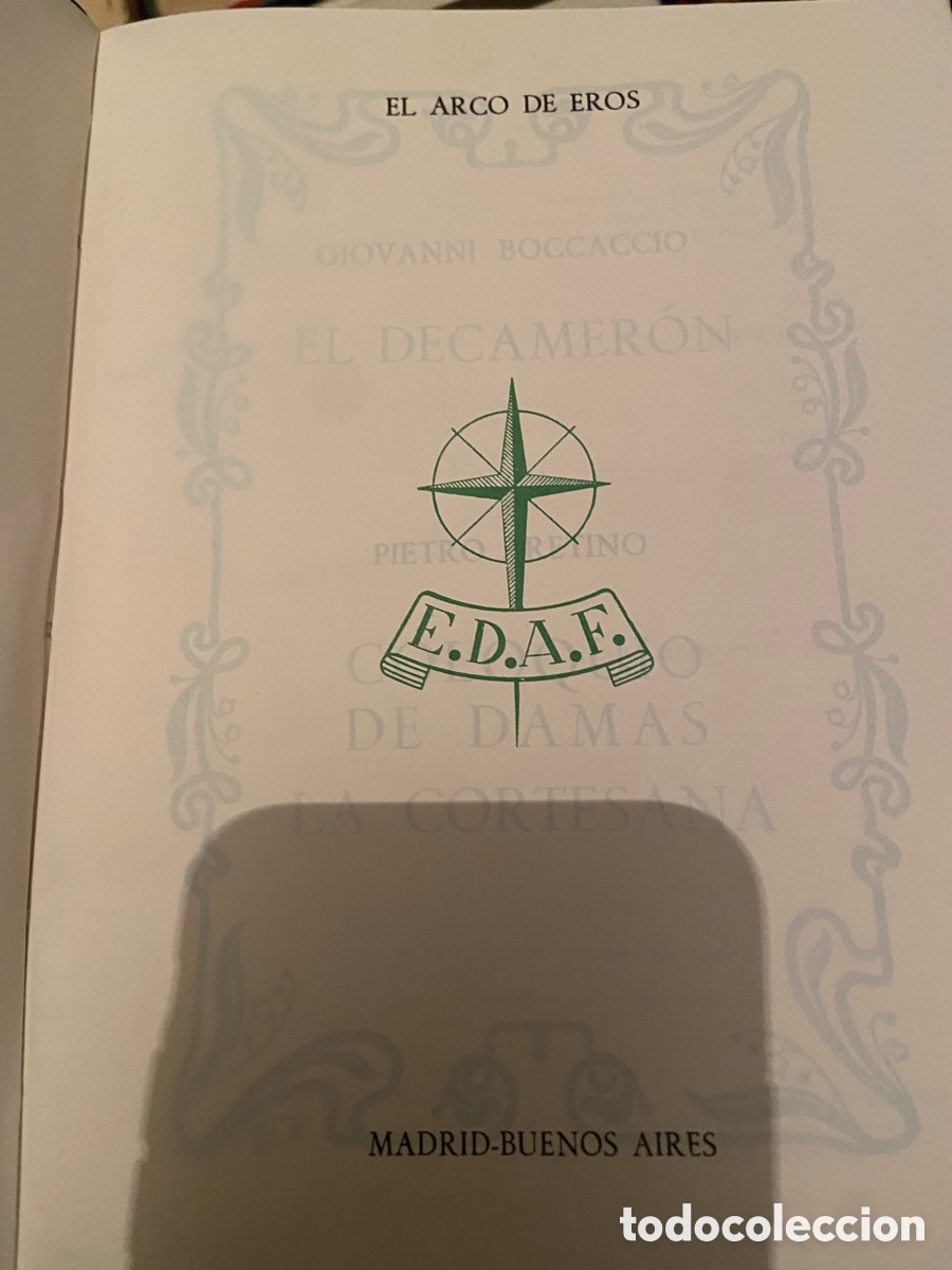 Libros de segunda mano: EL DECAMER&Oacute;N - GIOVANNI BOCCACCIO - Foto 4