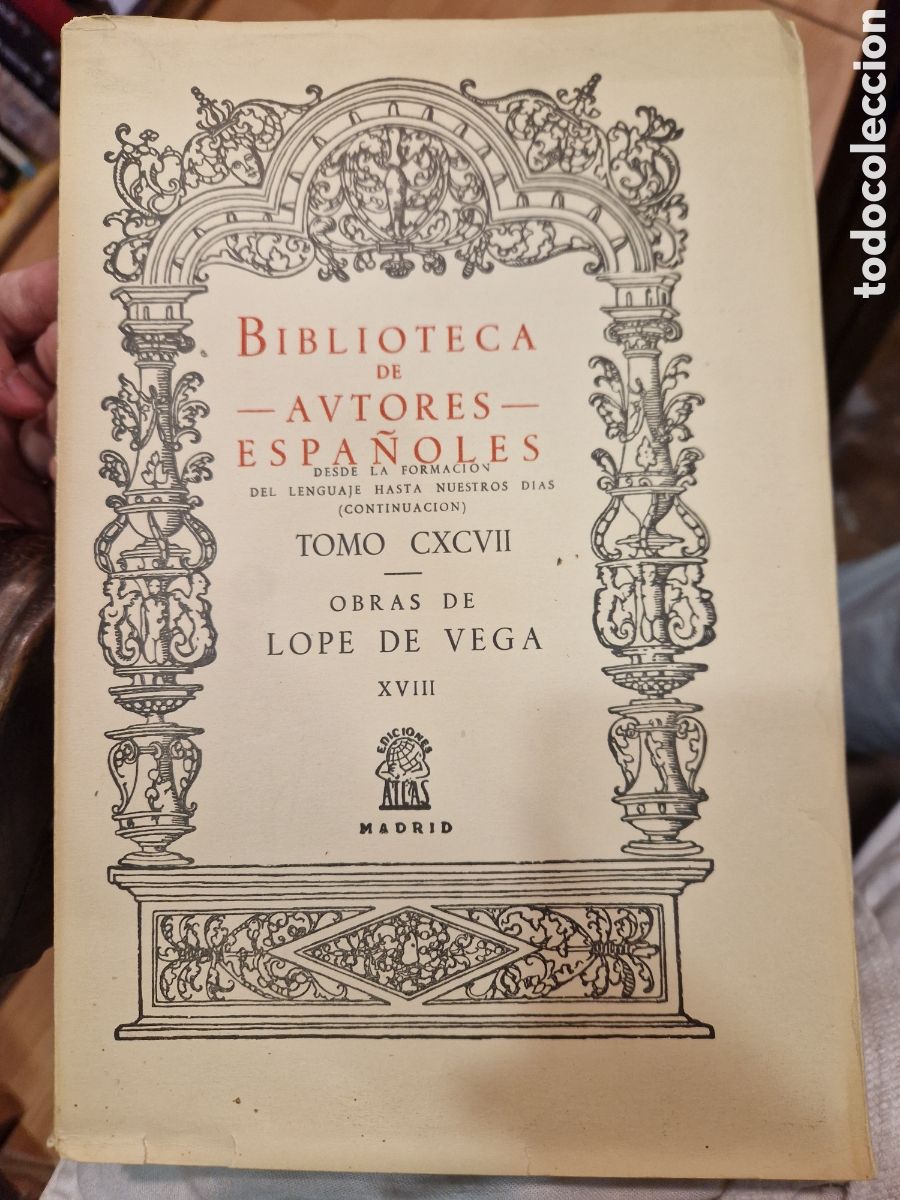 Livros em segunda m&atilde;o: VEGA CARPIO, F&eacute;lix Lope de Obras de Lope de Vega. XVIII