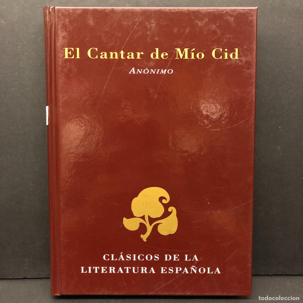 Libros de segunda mano: EL CANTAR DEL M&Iacute;O CID - AN&Oacute;NIMO - CL&Aacute;SICOS DE LA LITERATURA ESPA&Ntilde;OLA / 188