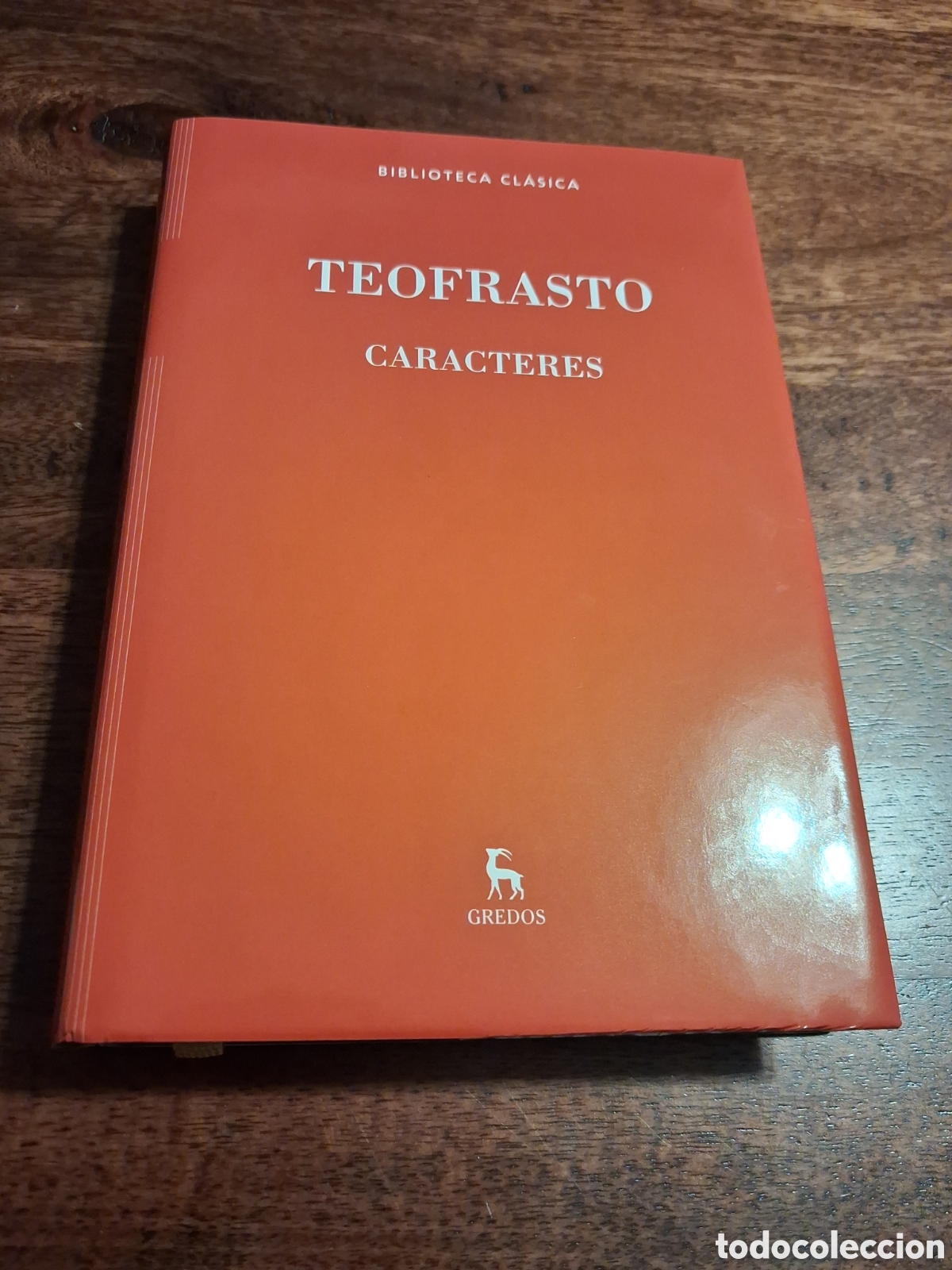 Libros de segunda mano: Caracteres, Teofrasto.