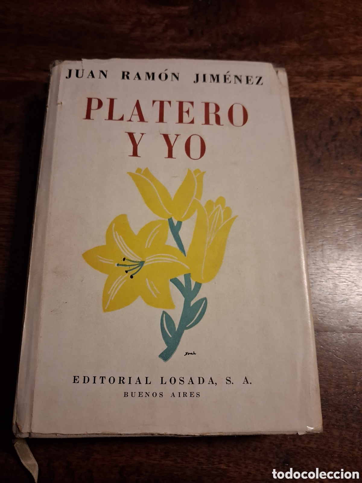 Libros de segunda mano: Platero y yo, Juan Ram&oacute;n Jim&eacute;nez (ilustrado por Noah Borges)