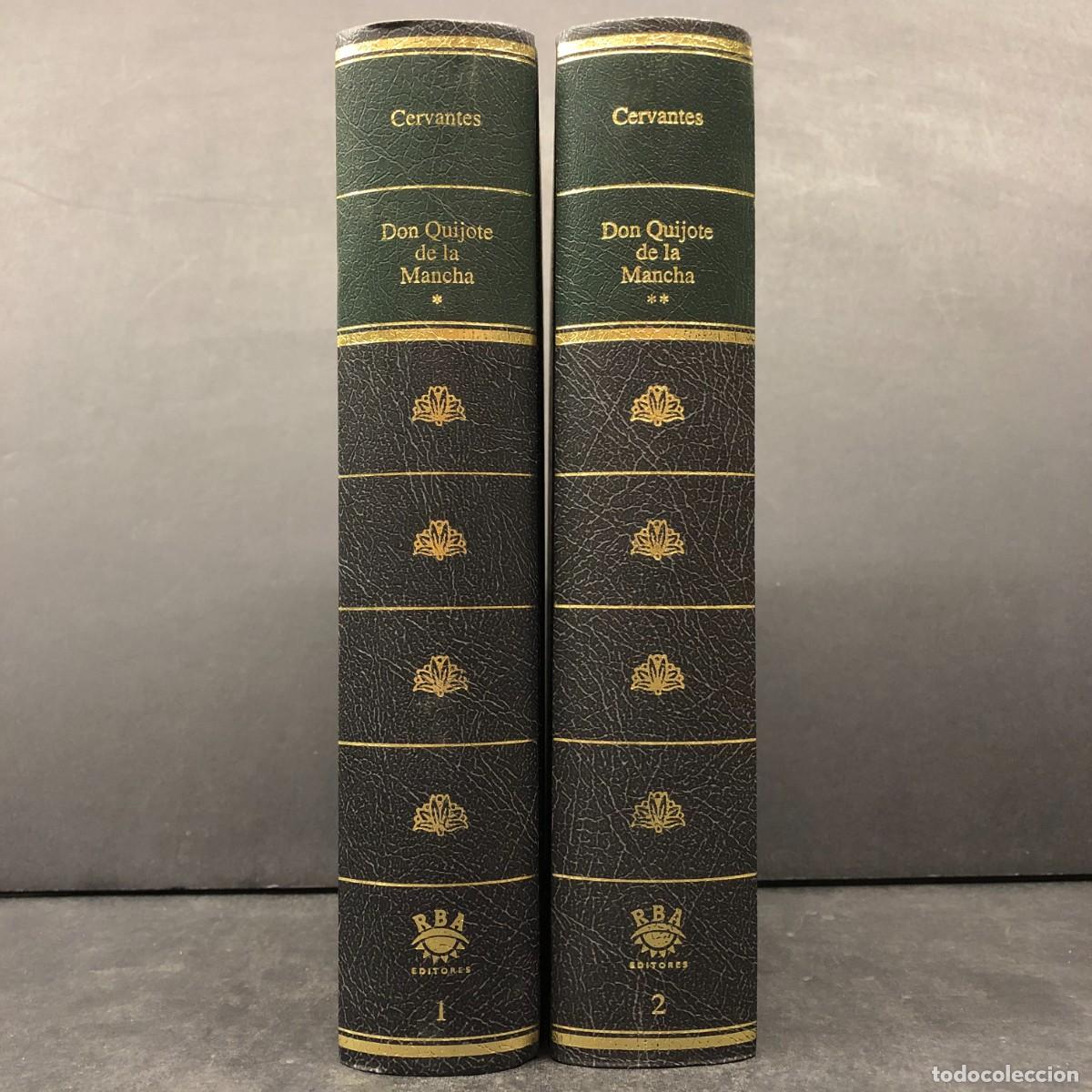 Libros de segunda mano: MIGUEL DE CERVANTES - DON QUIJOTE DE LA MANCHA - HISTORIA DE LA LITERATURA - 2 TOMOS / 531