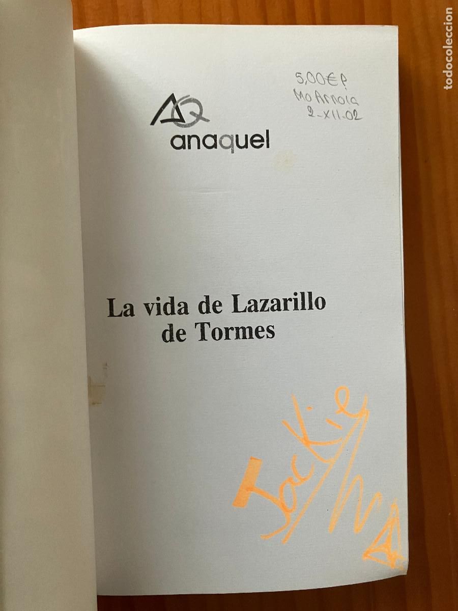 Libros de segunda mano: Lazarillo de Tormes. Bru&ntilde;o. Anaquel - Foto 2
