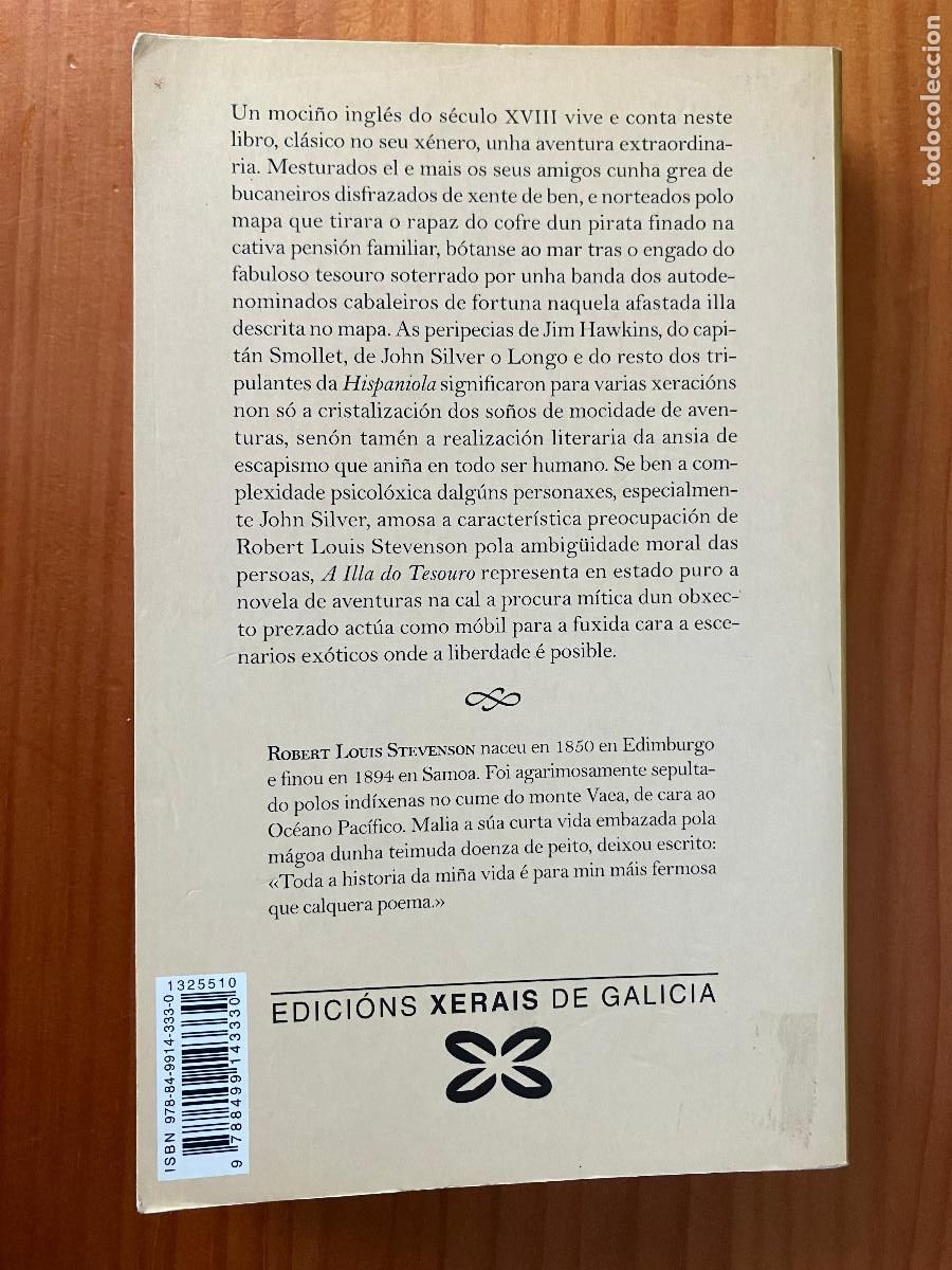 Libros de segunda mano: A illa do tesouro / Robert Louis Stevenson. Xerais - Foto 3