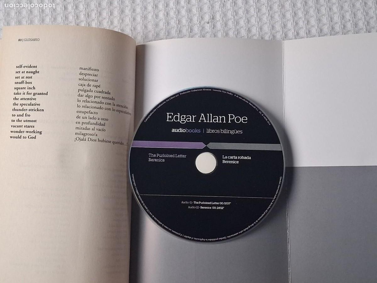 Libros de segunda mano: i&ntilde;i LOTE 10 AUDIOBOOKS LIBROS BILING&Uuml;ES 2014 NUEVOS LIBRO STONE - Foto 23