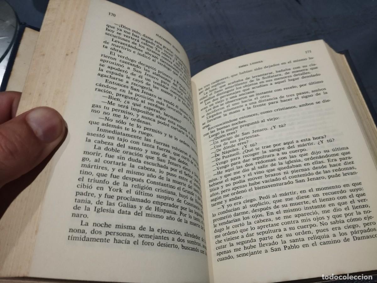 Libros de segunda mano: ALEJANDRO DUMAS / EMMA LYONNE / ED. LORENZANA 1971 - Foto 4