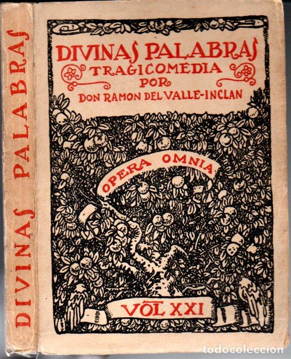 Libros de segunda mano: VALLE INCL&Aacute;N : DIVINAS PALABRAS (R&Uacute;A NUEVA, 1943) - Foto 1
