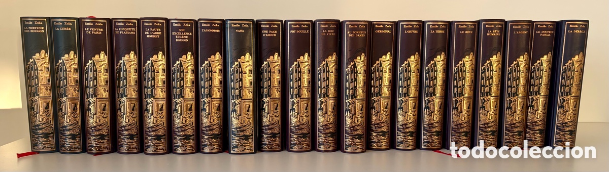 Libri di seconda mano: &Eacute;MILE ZOLA &ndash; LES ROUGON-MACQUART &ndash; COLECCI&Oacute;N COMPLETA 20 TOMOS &ndash; JEAN DE BONNOT &ndash; PAR&Iacute;S, 1982