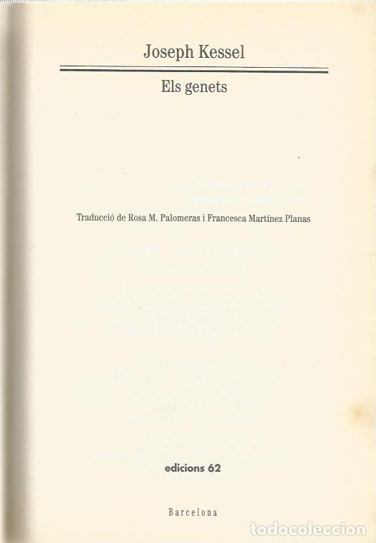 Libros de segunda mano: ELS GENETS - JOSEPH KESSEL MOLU 147 - Foto 3