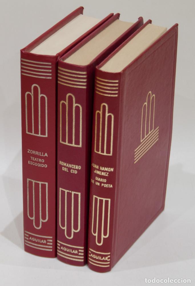 Second hand books: LOTE DE 3 LIBROS COLECCION CRISOL LITERARIO. AGUILAR.