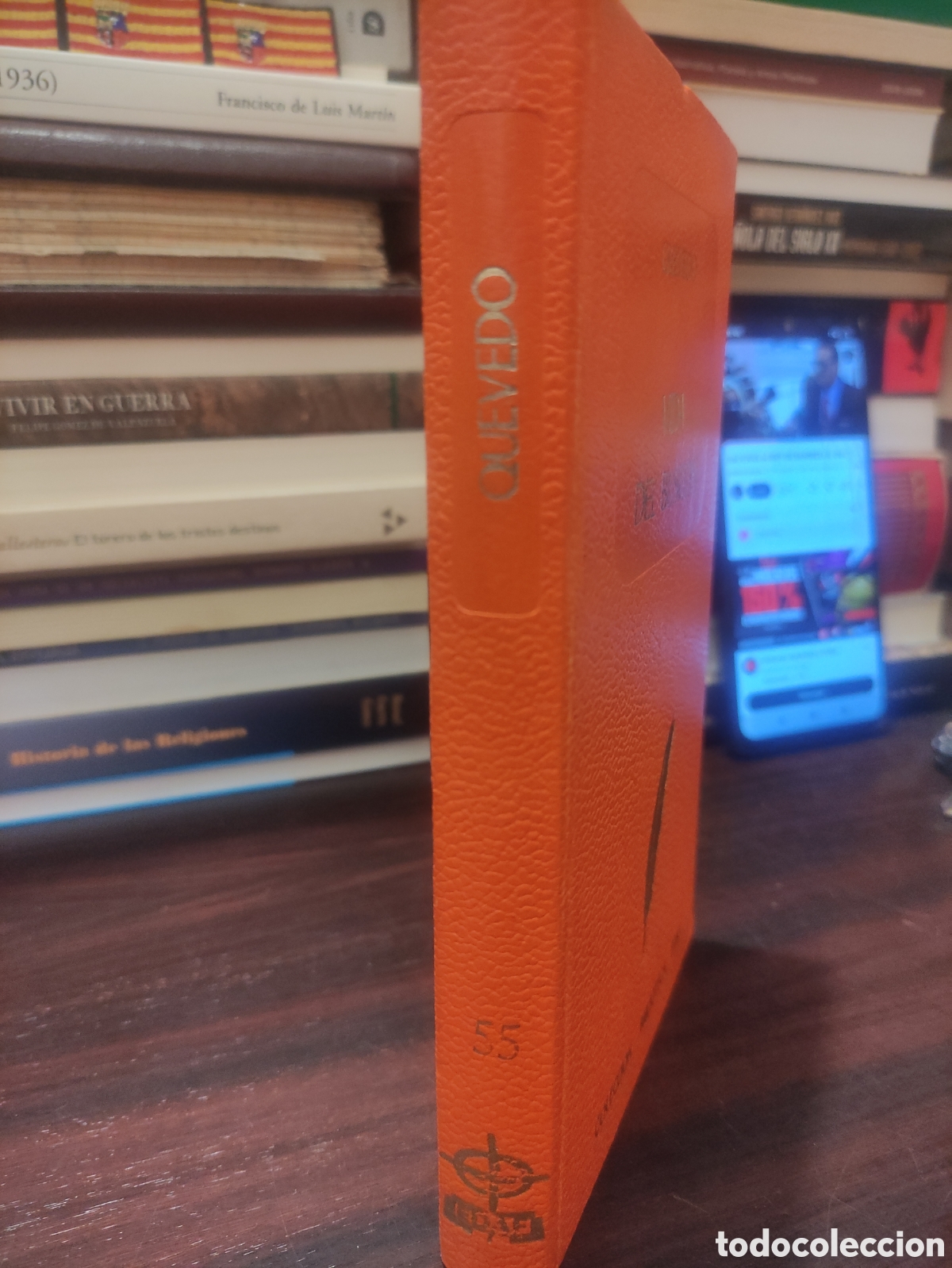 Libros de segunda mano: QUEVEDO &bull; VIDA DE BUSC&Oacute;N - COLECCI&Oacute;N BIBLIOTECA EDAF 55 - Foto 2