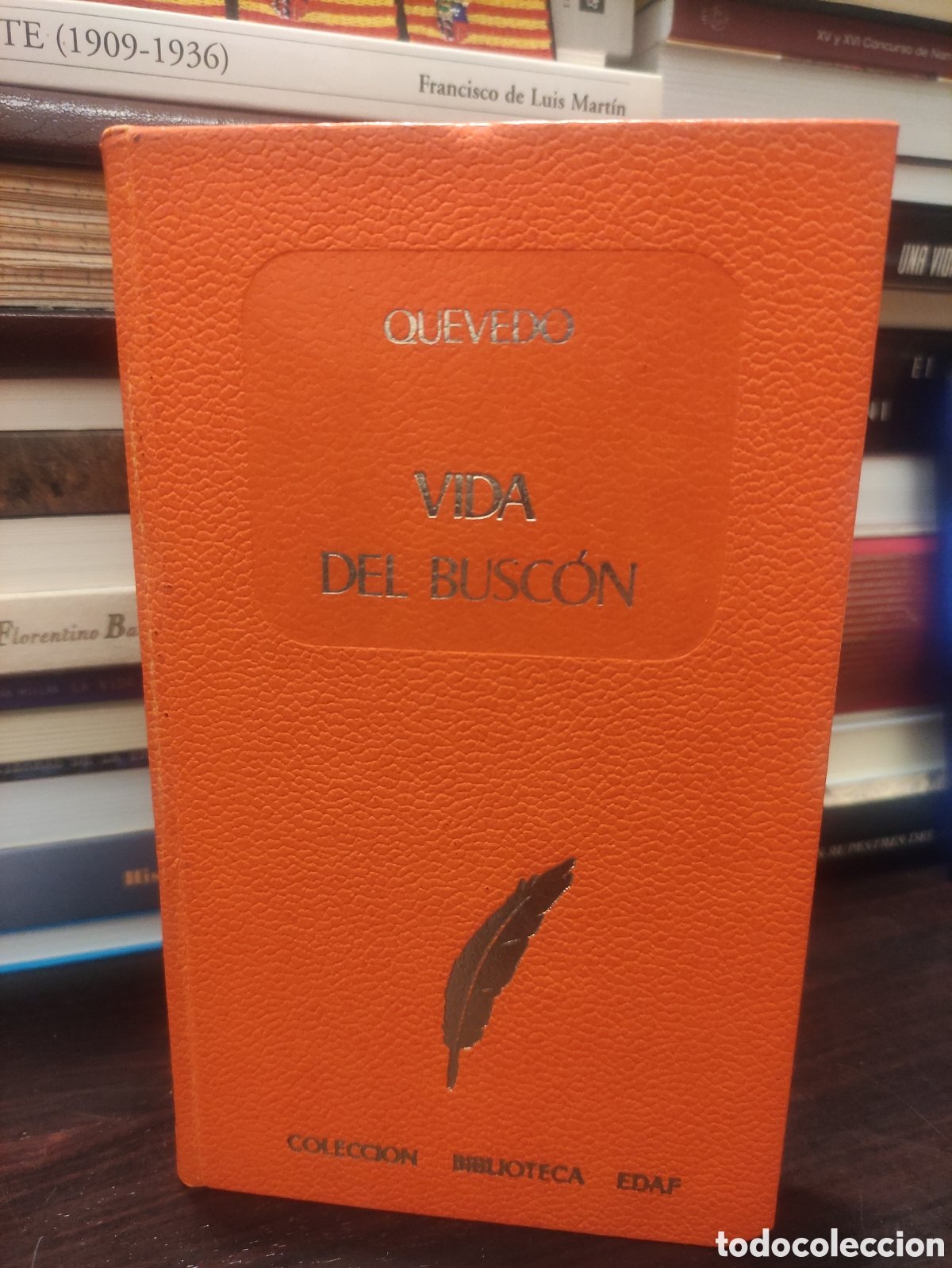 Libros de segunda mano: QUEVEDO &bull; VIDA DE BUSC&Oacute;N - COLECCI&Oacute;N BIBLIOTECA EDAF 55 - Foto 1