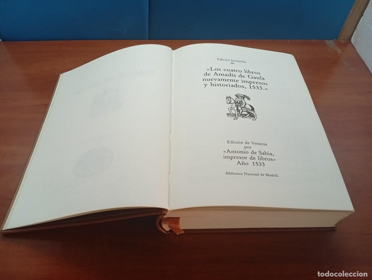Libros de segunda mano: AMADIS DE GAULA, FACS&Iacute;MIL DE 1533 , C&Iacute;RCULO DEL BIBLI&Oacute;FILO, ED. LIMITADA Y NUMERADA - Foto 2