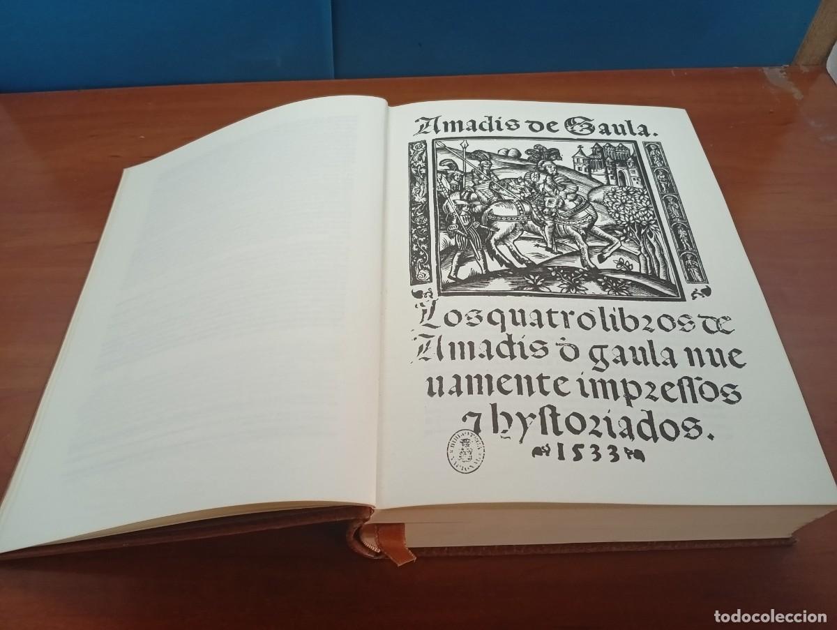 Libros de segunda mano: AMADIS DE GAULA, FACS&Iacute;MIL DE 1533 , C&Iacute;RCULO DEL BIBLI&Oacute;FILO, ED. LIMITADA Y NUMERADA - Foto 3