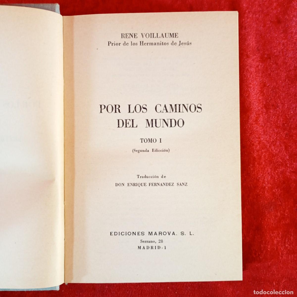 Second hand books: POR LOS CAMINOS DEL MUNDO - REN&Eacute; VOILLAUME - MAROVA, S.L. - 1964 - TOMO I / 965