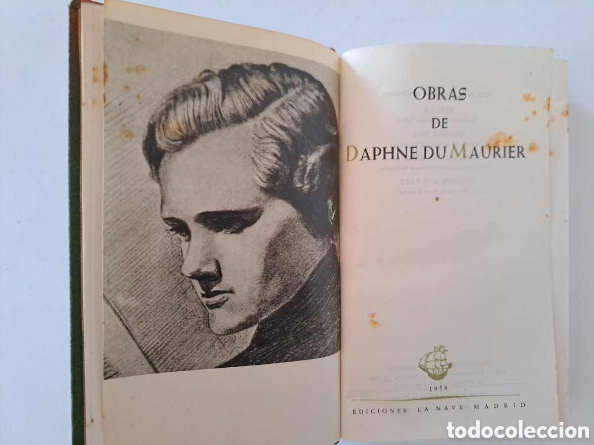 Libros de segunda mano: OBRAS DE DAPHNE DU MAURIER, 2 TOMOS - 1958, ED. LA NAVE - Foto 5