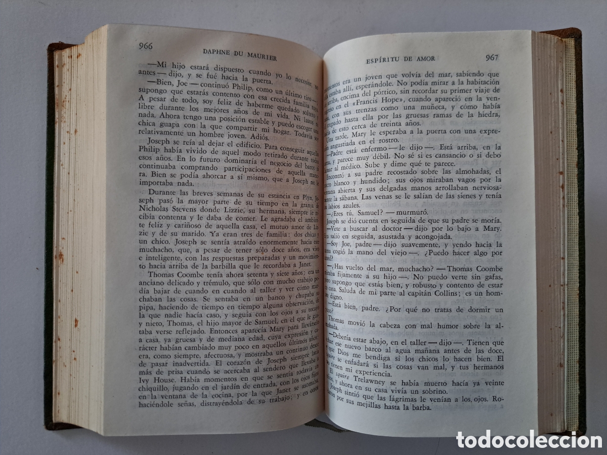 Libros de segunda mano: OBRAS DE DAPHNE DU MAURIER, 2 TOMOS - 1958, ED. LA NAVE - Foto 7