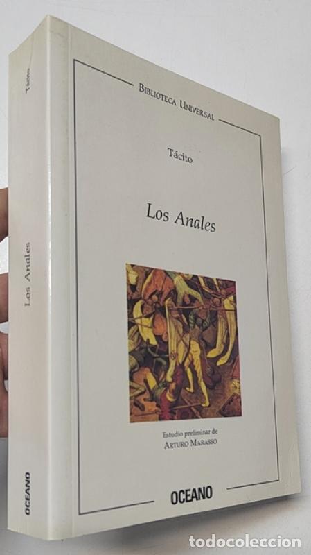Libros de segunda mano: Los anales (Oc&eacute;ano, s.f. R&uacute;stica. 13,5x20,5 cm) - T&aacute;cito