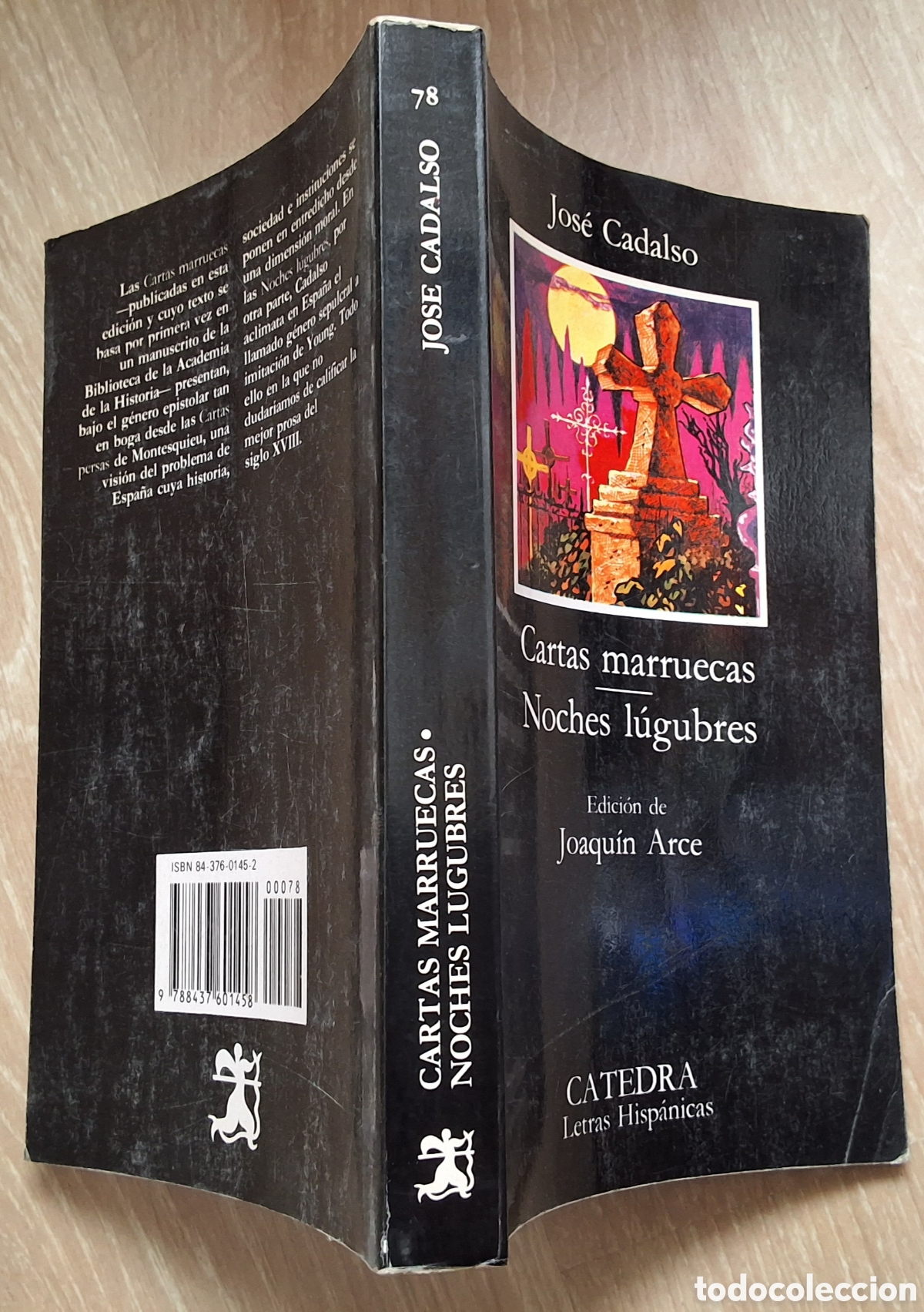 Second hand books: Cartas Marruecos / Noches lugubres libro de J. Cadalso a&ntilde;o 1989