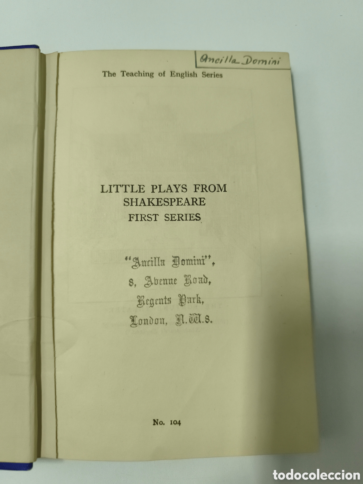 Libros de segunda mano: Little plays from Shakespeare 1945 - Foto 2