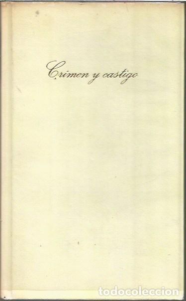 Gebrauchte B&uuml;cher: CRIMEN Y CASTIGO FEDOR DOSTOIVSKI CIRCULO DE LECTORES